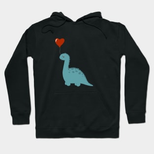 Dino Love Hoodie